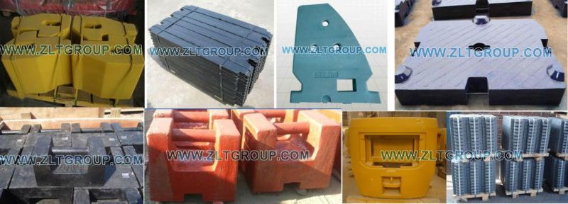 Petroleum Equipment Counter Weights with Oil Well Drilling Exploitation in Cast Iron by Lost Foam Casting