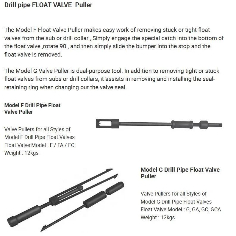 Puller for Model F Plunger Type 2f-3r Float Valve