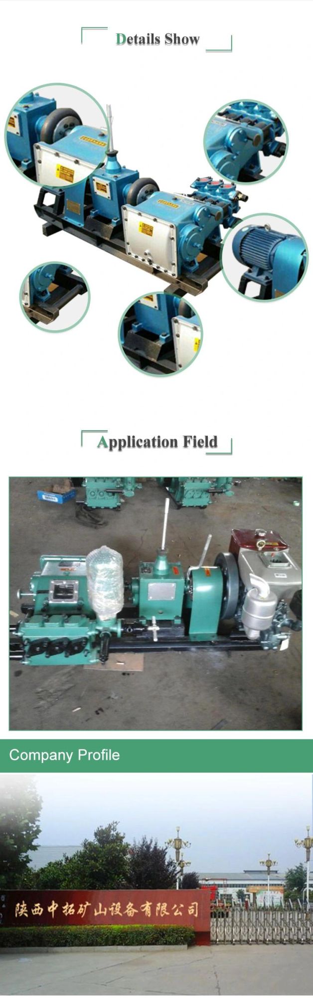 Bw150 Mud Pump Well Drilling Submersible