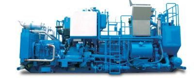 Serva Auto Density Control Double Pump Cementing Skid Made in China