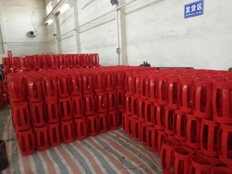 API 10d Non Welded Single Piece Straight Bow Centralizer