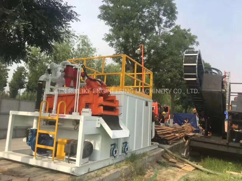 500gpm Mud Recycling System/Mud Recycler with Mixing Agitator