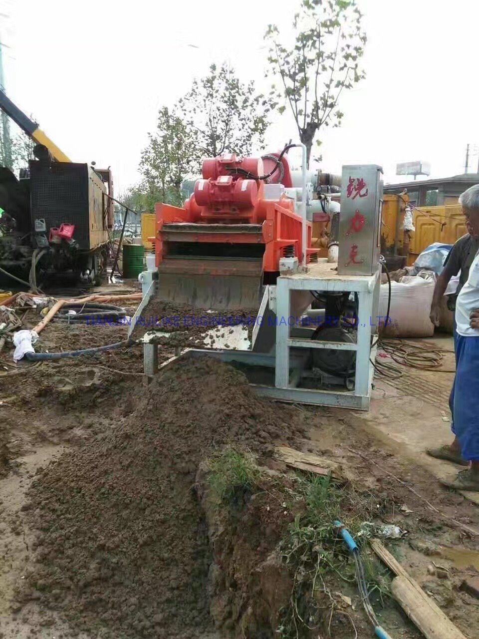 200m3 Drilling Mud Recycling Machine for No Dig Project