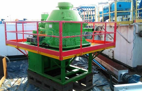 55kw Capacity Mud Vertical Cutting Dryer for Oil Mud separation