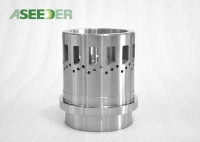 Tungsten Carbide Valve Part Flow Sleeve with Unregular Holes