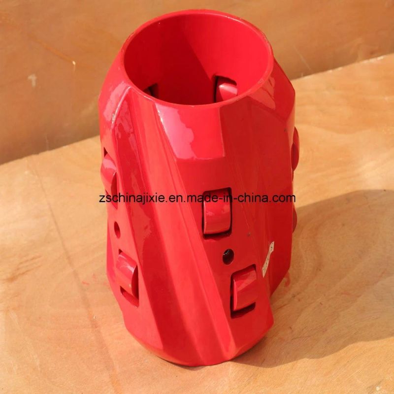 9 5/8" Steel Spiral Vane Solid Rigid Roller Casing Centralizer