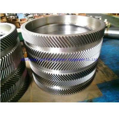High-Quality Transmission Parts Forged Steel Gear Ring for Mud Pump