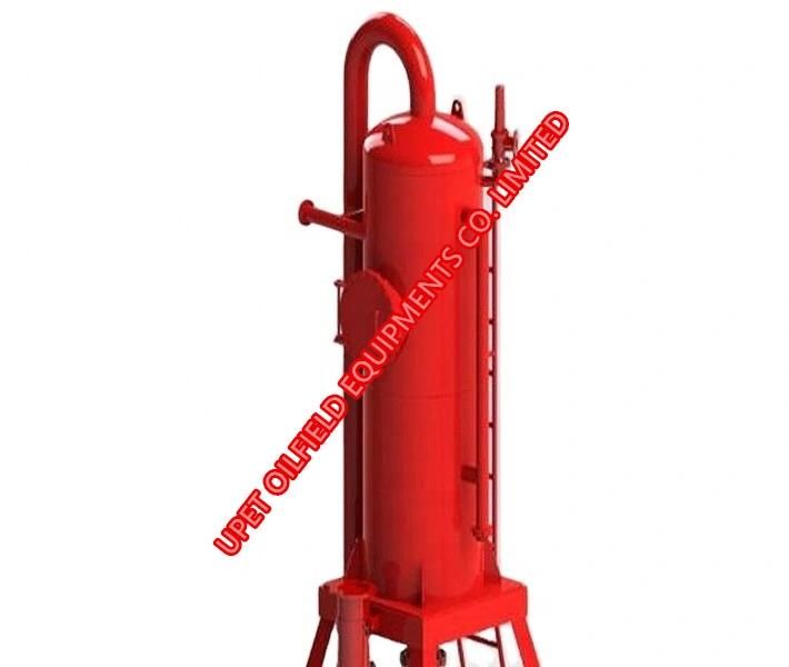 H2s Mud Liquid Gas Separator / Poor Boy Degasser Hyq800