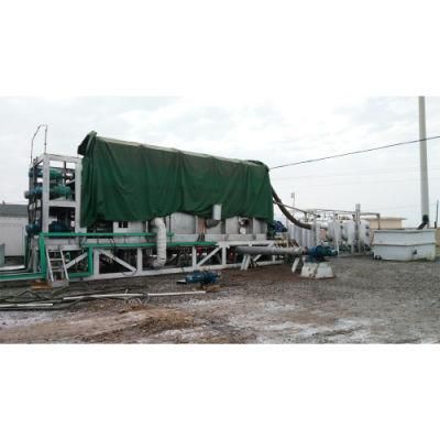 Advanced Environmental Oil Recovery From Oily Sludge Mobile Plant