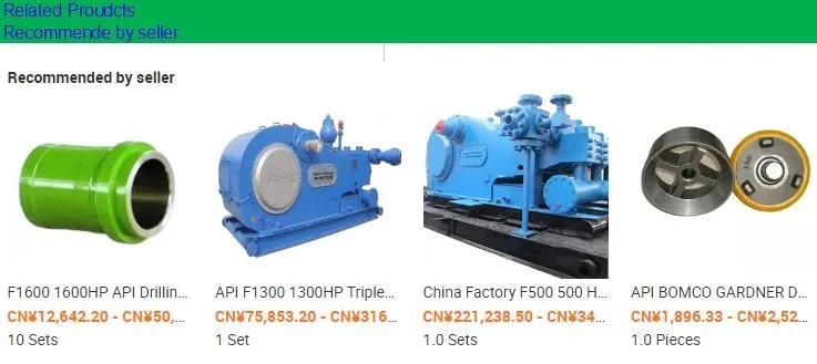 Mud Pump Piston Single Action Oilfield Drilling Mud Pump/Drilling Pump/Drilling Hydraulic Piston Mud Pump Njb2