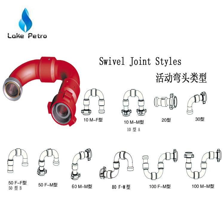 High Pressure Active Elbow/ Swivel Joint/ Chiksan Joint with H2s Service in Oilfield