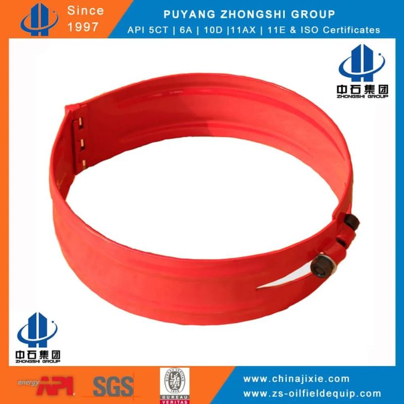 API 10d Slip on Single Piece Centralizer Integral Spring Centralizer