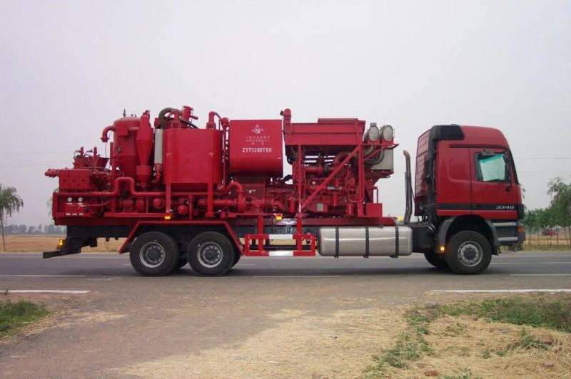 70MPa 40MPa Mud Pump Unit Single Engine and Pump Skid Truck Mounted Zyt Cementing Unit