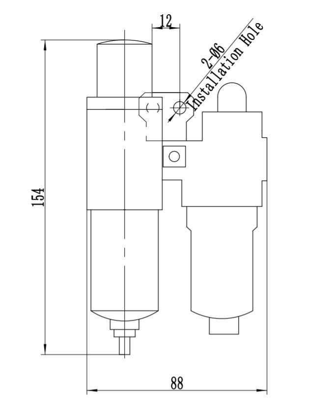 Regulator and Lubricator Filter (QYS01)