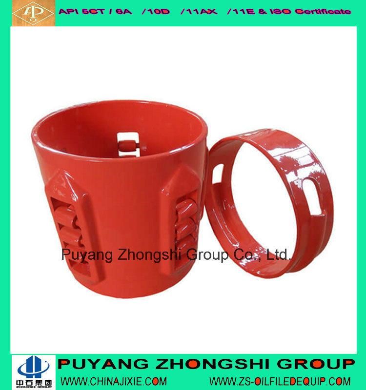 Slip-on Solid Body Spiral Roller Rigid Centralizer for Drilling