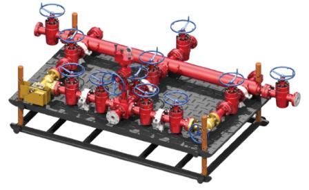 API 16c Choke Manifold for Oil Field