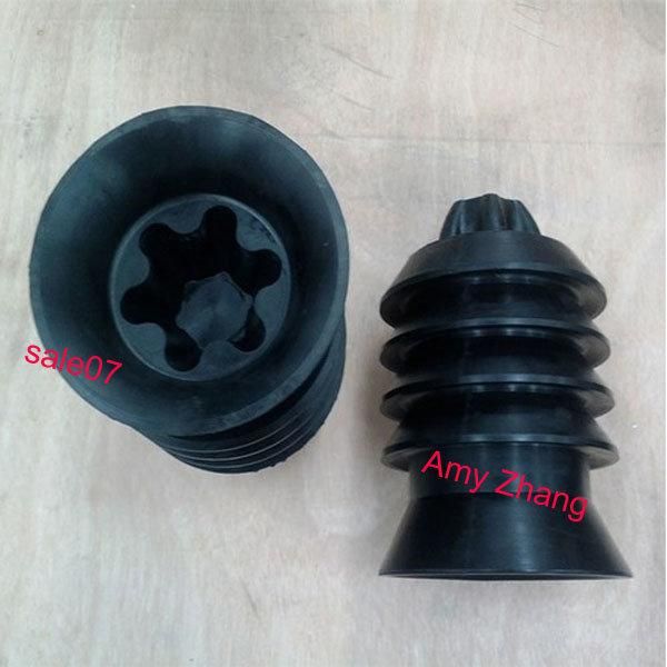 Anti-Rotating Top and Bottom Cementing Rubber Plugs