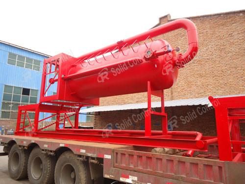 Safe Drilling Mud Gas Separator / Gas Filter Separator