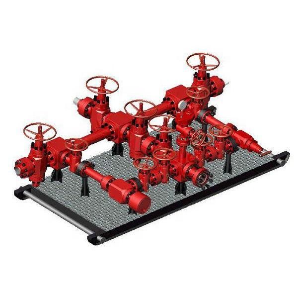 Oilfield Well Testing High Pressure Wellhead Choke Manifold