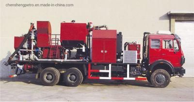 70MPa 10000psi Cementing Unit Single Engine and Pump Skid Truck Mounted Mud Pump Unit