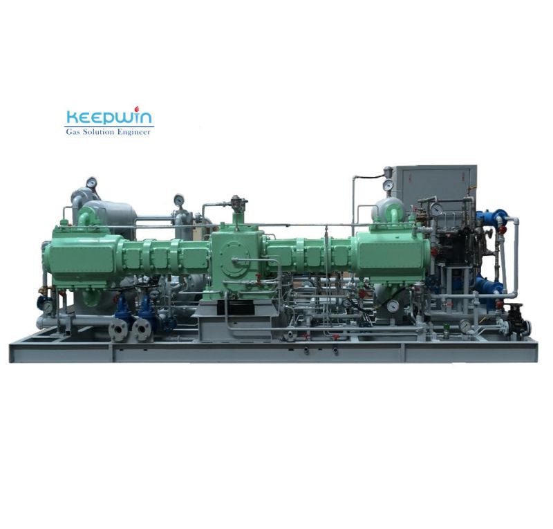 2D80W-340/2.2~27.5 Biogas Separation Plant Natural Gas Booster Compressor for Oil Field Plant