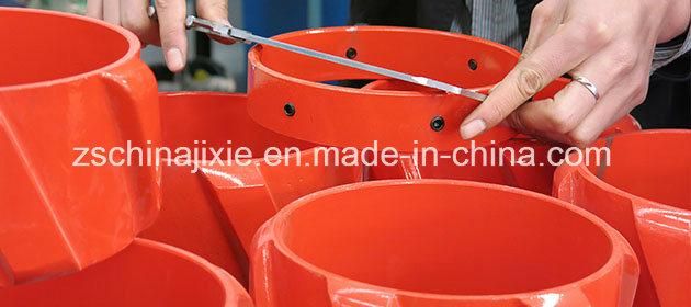 Cast Zinc Pipe Centralizer with Spiral Vane