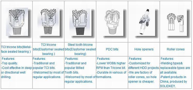 API 5 1/2 Inch Diamond Steel Body PDC Drill Bit for Oil Drilling