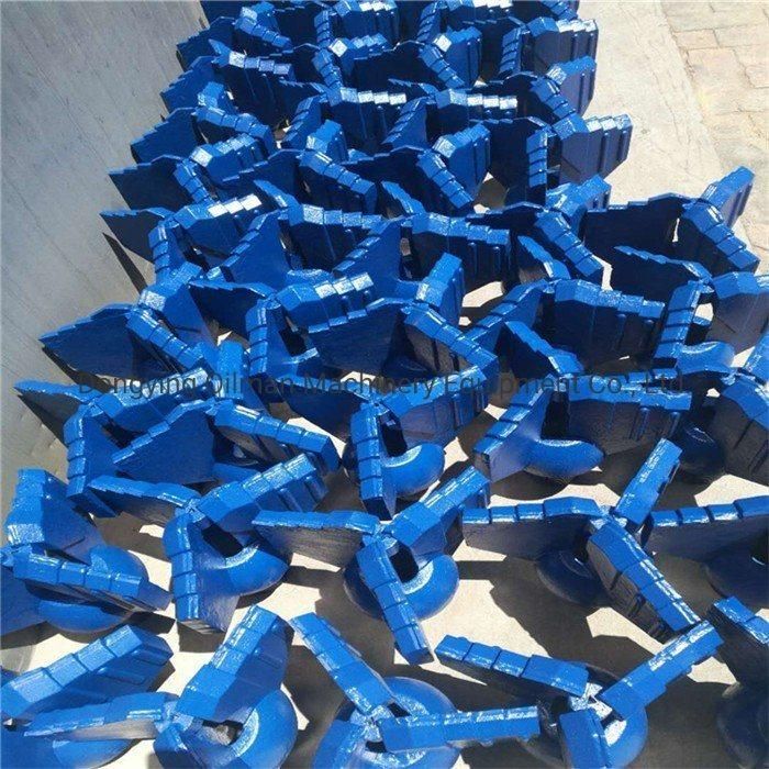 6 to 12 Inch 3 Wings Step Water Well Drilling Drag Bit with Tungsten Carbide