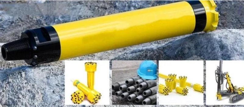 Pearldrill Fast Penetration DTH Hammer Bit Tungsten Carbide Drill Bits