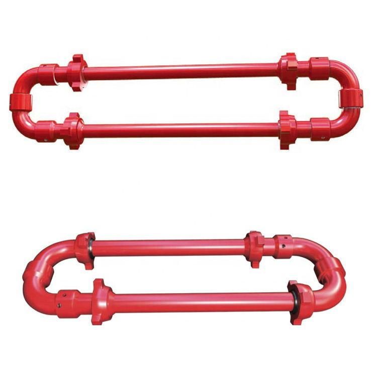 Flexible Choke Kill Lines Chiksan Pip Loop / Flowvalve Hose Loops