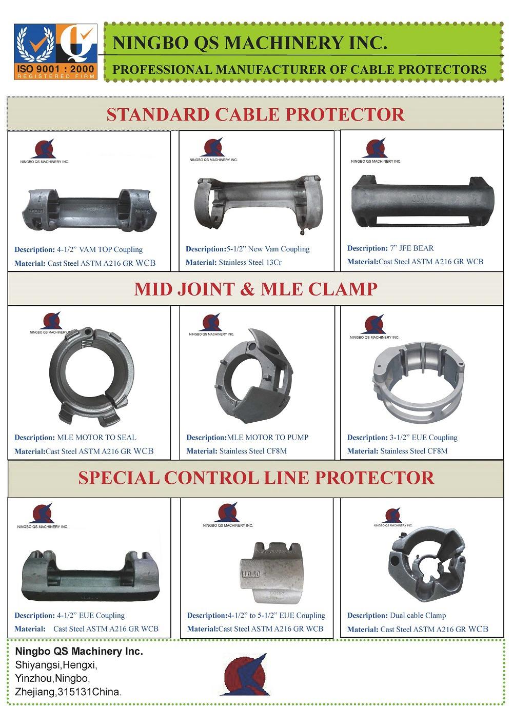 5.5" Ltc Cross Coupling Cable Protector for Cable #6