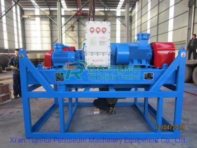 Waste Water Sludge Dewatering Used 2 Phase Decanter Centrifuge