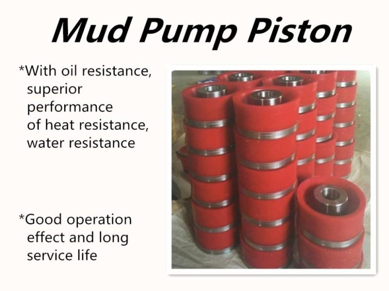 Mud Pump Parts F1600 Mud Pump Bonded Piston