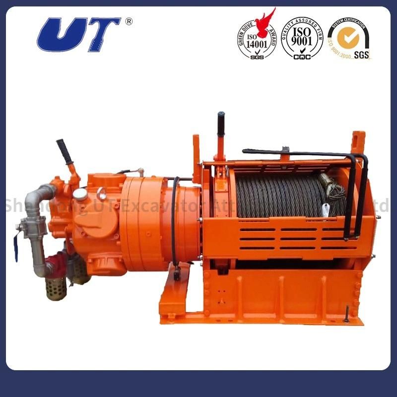 Wqhs Series Different Types Winches with Piston Air Motor Powered Winches