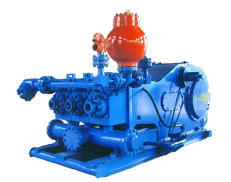 F-1300 Triplex Plunger Pump with Motor Mud Pump for Drilling Rig