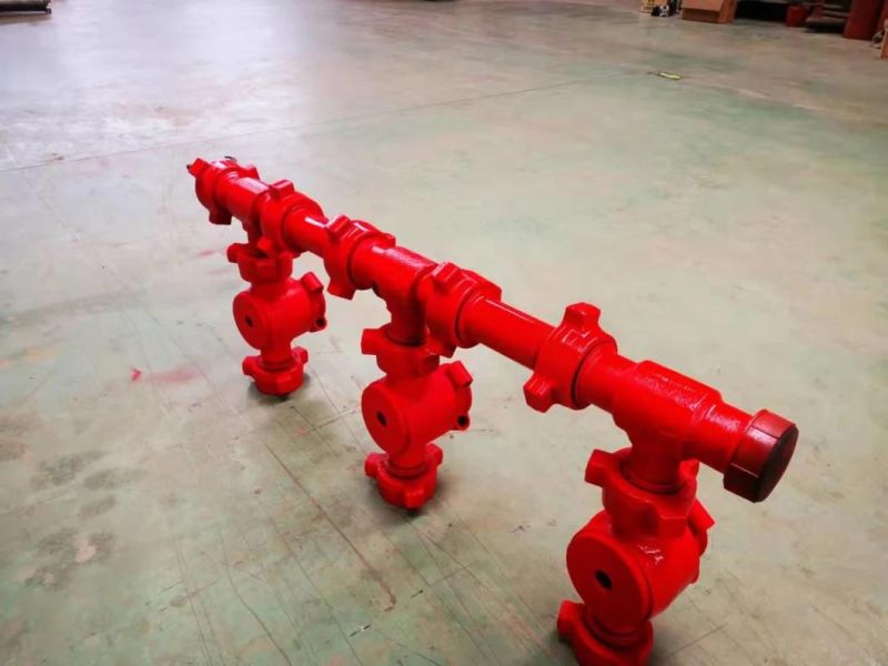Quick-Latch Cementing Head with Single or Double Plugs for Cementing Well