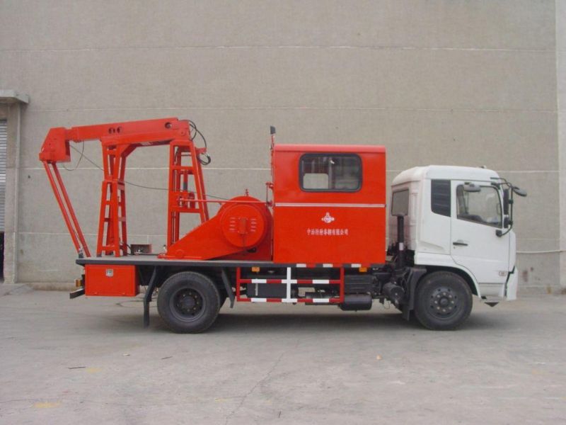 Extract Oil Truck Mounted 2000m Depth Oil Recovery Swabbing Unit Rear Mounted Zyt Petroleum