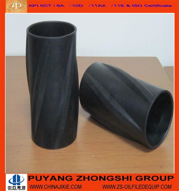 API Standard 5 1/2′′ Casing Spiral Composite Rigid Centralizer