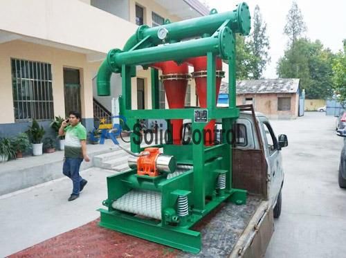 300m3/H Oilfield Drilling Mud Desander with 45um - 75um Separation Point