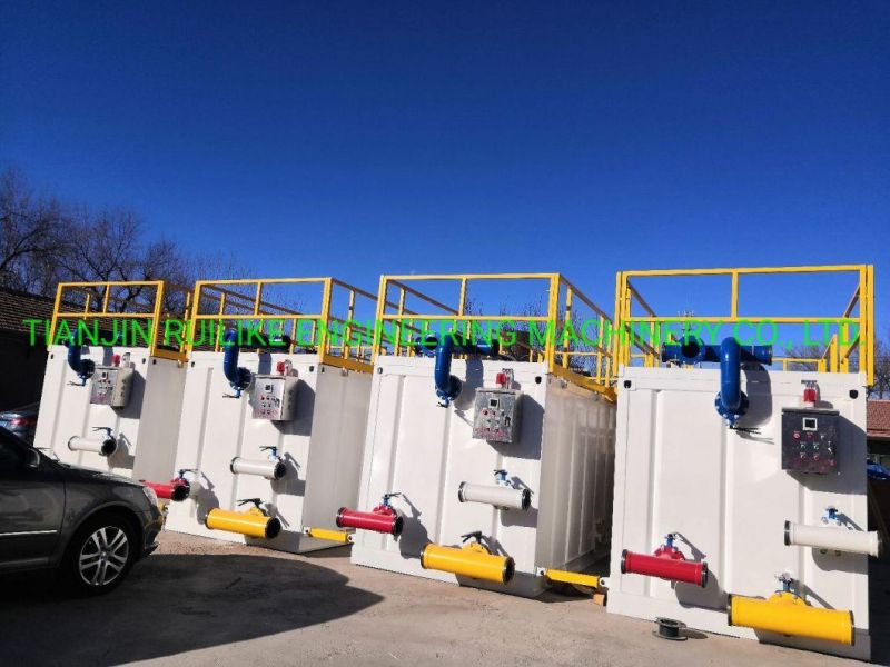 Mud Mixing System with Agitator in Mud Tank 6m3