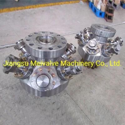 Oil Drilling and Producting System Wellhead Assembly API 16c Frac Manifold