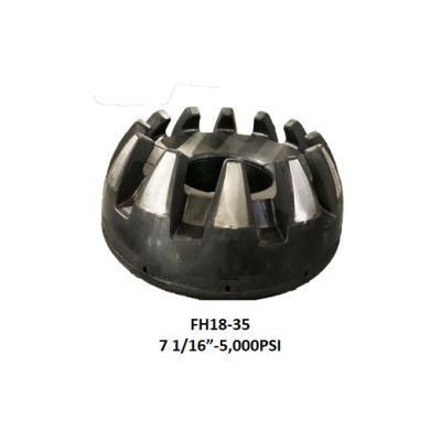 API Standard Well Control System Annular Bop Spherical Packing Element for Oilfield