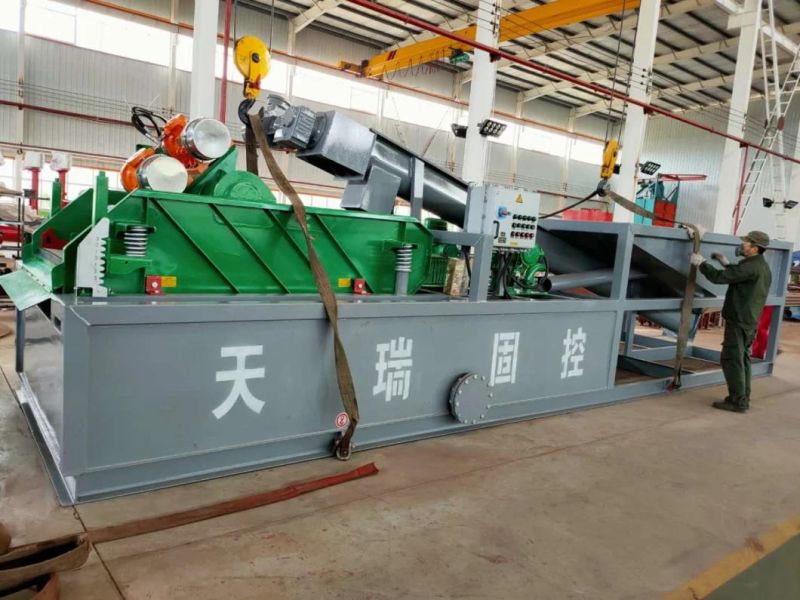 Water Based Management Drilling Mud System with 2 Screw Pumps