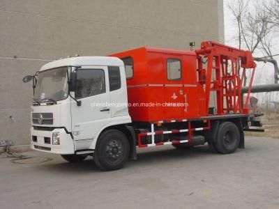 Hydraulic Mast Swabbing Unit Rear Mast Zyt Petroleum Equipment for Low Production Well Extract Oil Production Truck