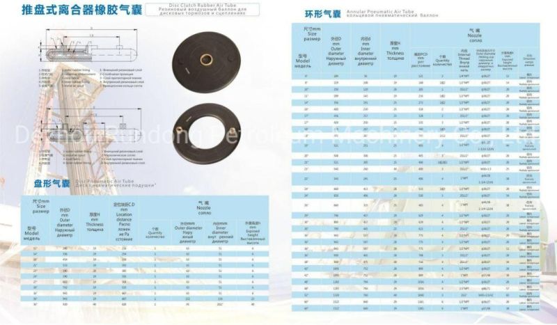 Pneumatic CB Air Clutch Clutches 12CB350 14CB400 16CB500 18CB500 20CB500 for Exchangeable Clutch Made in China