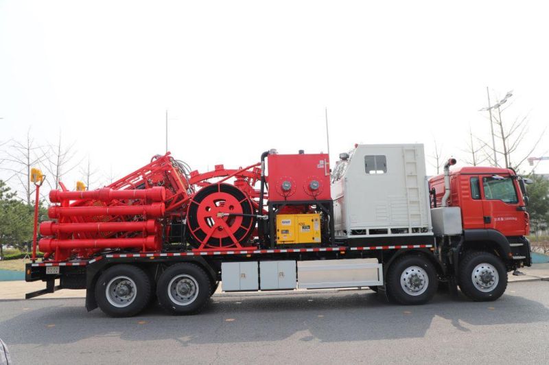 China New 353kw 100K Coil Tubing Truck