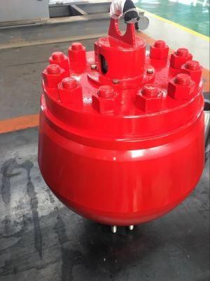 API 7K Drilling Rig Mud Pump Kb45 Kb75 F1600/1000 Air Capsule Pulsation Dampener Casting