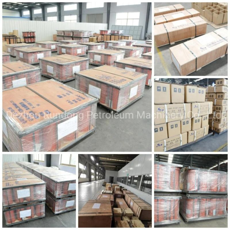 F-1300/1612 Drilling Mud Pump Spare Parts Fluid End Parts/Plug NPT 1 1/2/Connector Tube/Gasket