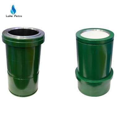 API 7K Oilfield Oil Well Drilling Mud Pump Spare Parts Bi Metallic Ceramic Liner Cylinder