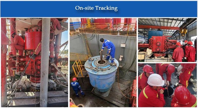 Bop Packing Tapered Rubber Packer Saeling Element Oilfield Drilling Equipment Blowout Preventer